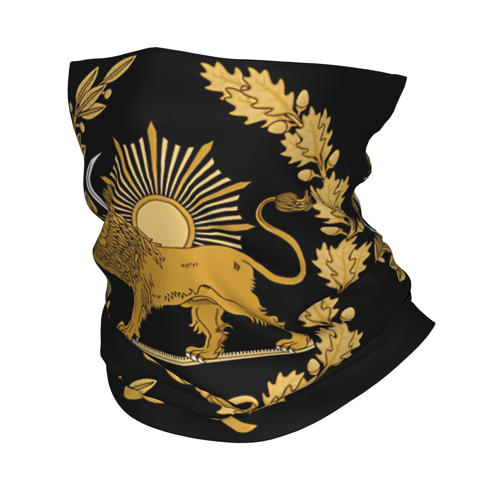 Neck Warmer Balaclava - Bandana com Emblema de Leão e