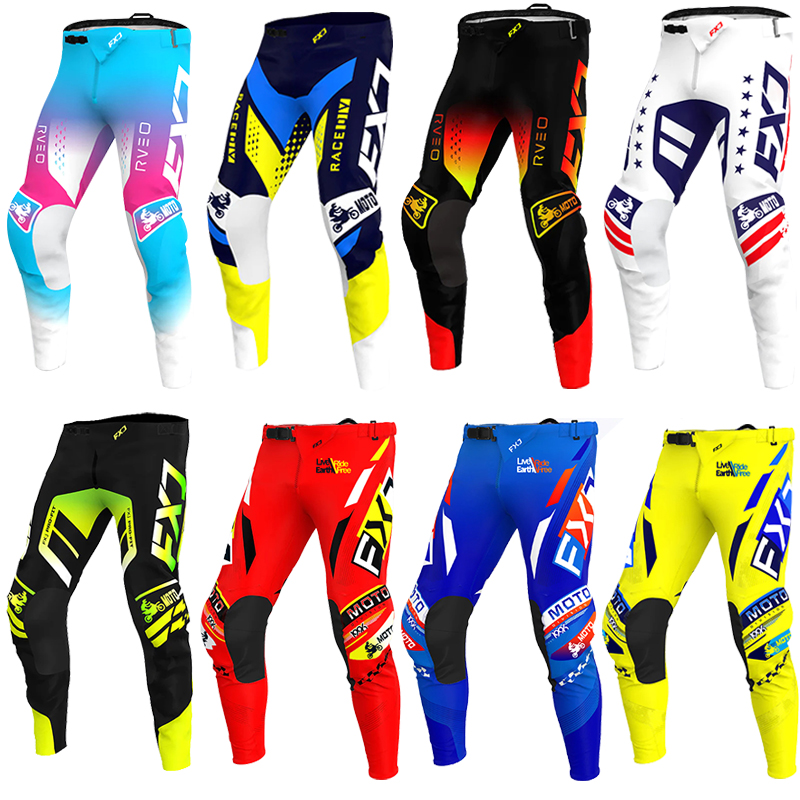 Motorcycle Gear Bundle - Calças de motocross crianças adolescentes adultos