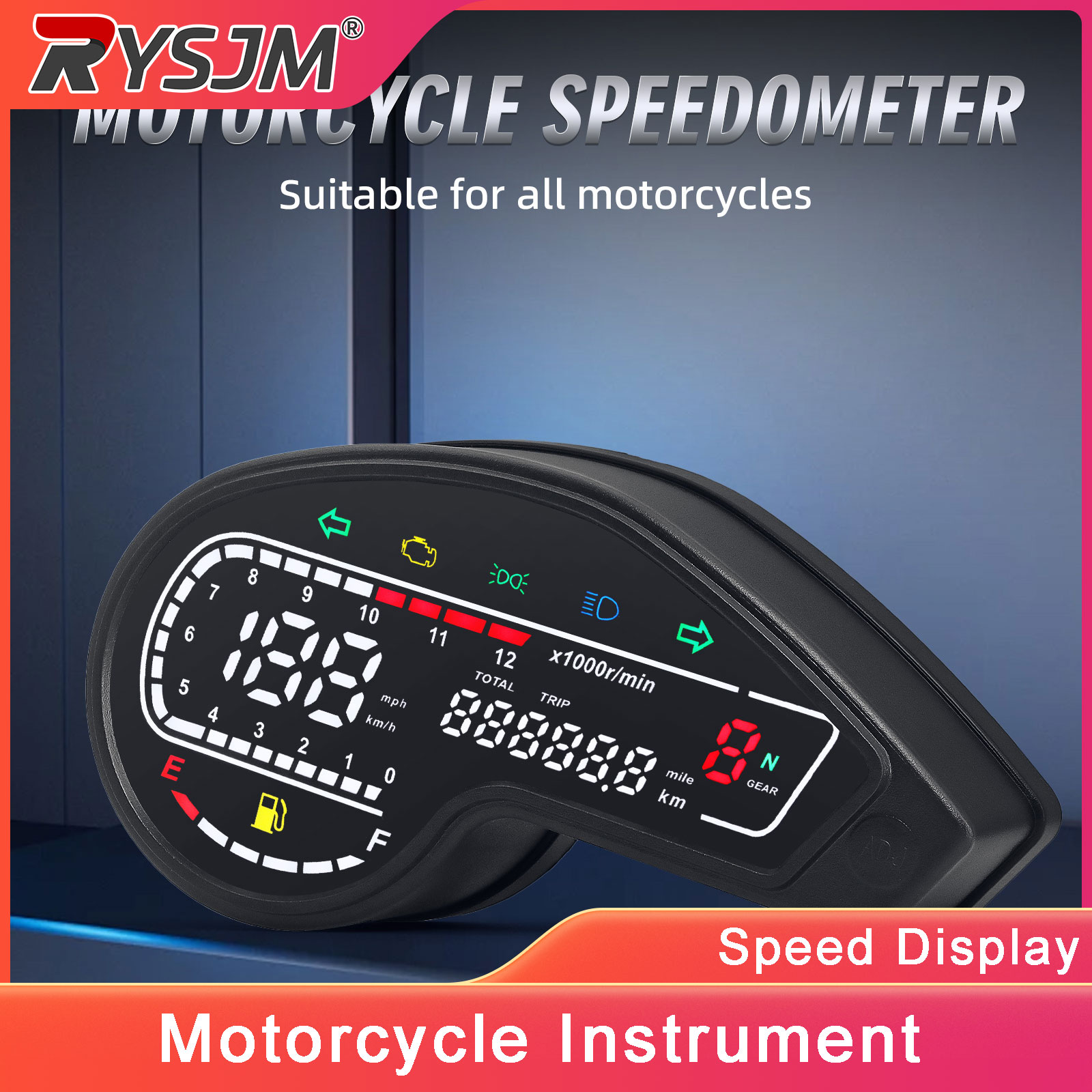 Motorcycle Gear And Accessories - Para Honda XR150: Novo Painel Digital