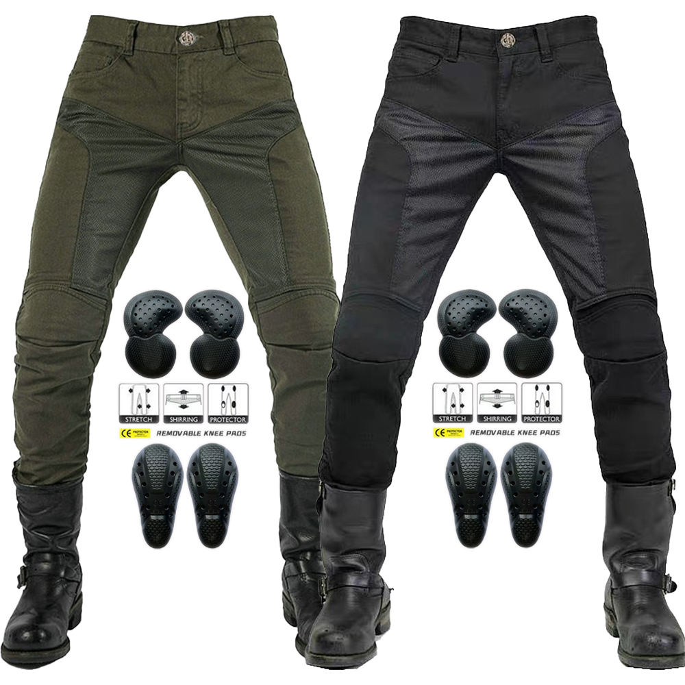 Motorcycle Gear Mesh - 2025 nova motocicleta verão equitação jeans
