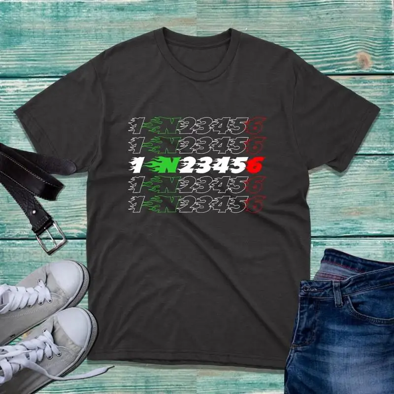 Motorcycle Gear Shift - Camiseta de Motociclista com Indicação de