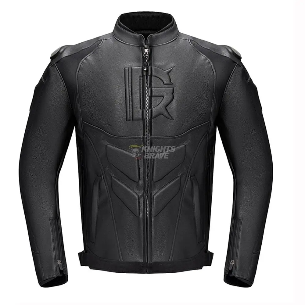 Riding Jacket Leather - Jaqueta de couro masculina à prova