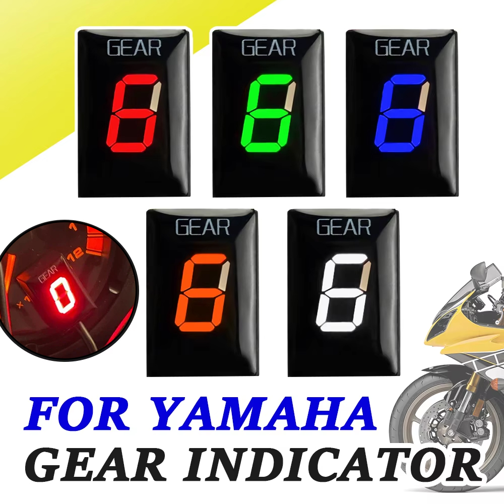 Motorcycle Gear Indicator - Para yamaha YZF-R1 yzfr1 YZF-R6 YZF-R6S