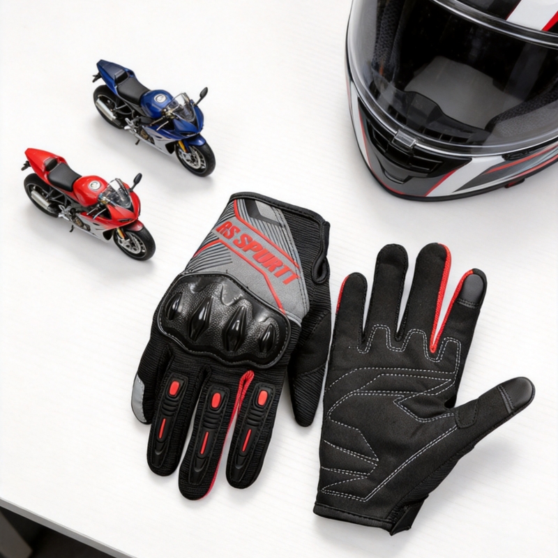 Motorcycle Gear Mesh - Luvas de Motocicleta RS de Dedo