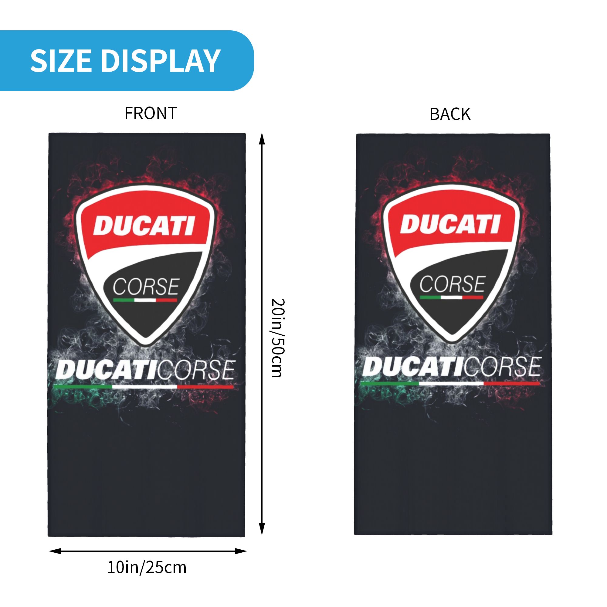 Bandana Personalizada Ducati p - Neck Warmer Balaclava avaliação e preço