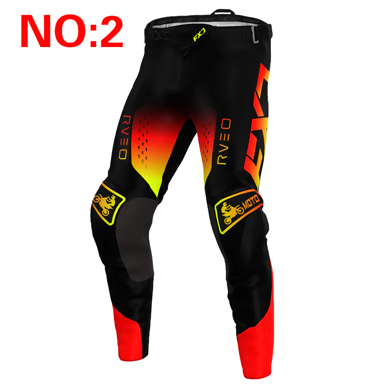 Calças de motocross vermelho c - Motorcycle Gear Bundle avaliação e preço