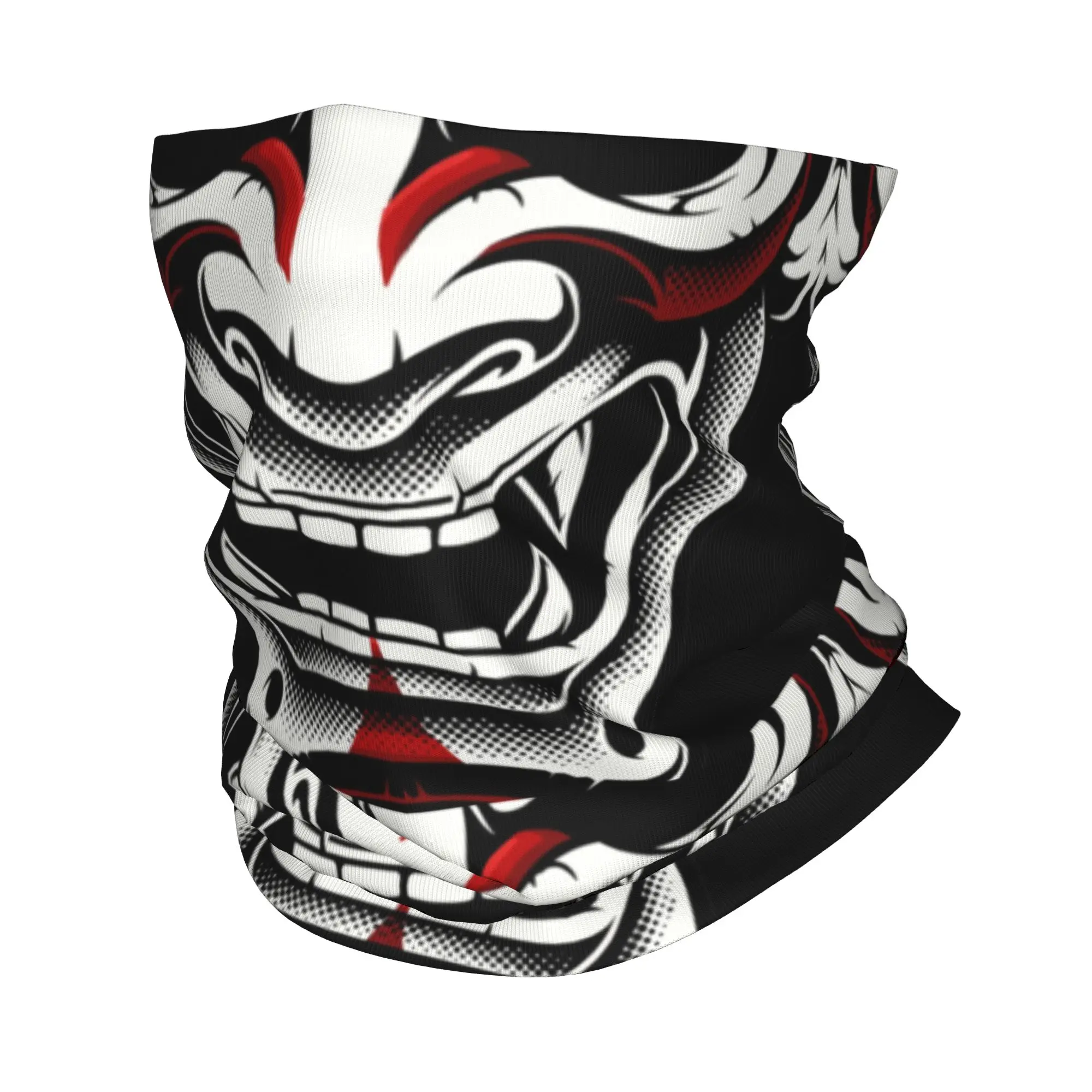 Nova Bandana Branca e Vermelha - Neck Warmer Balaclava avaliação e preço