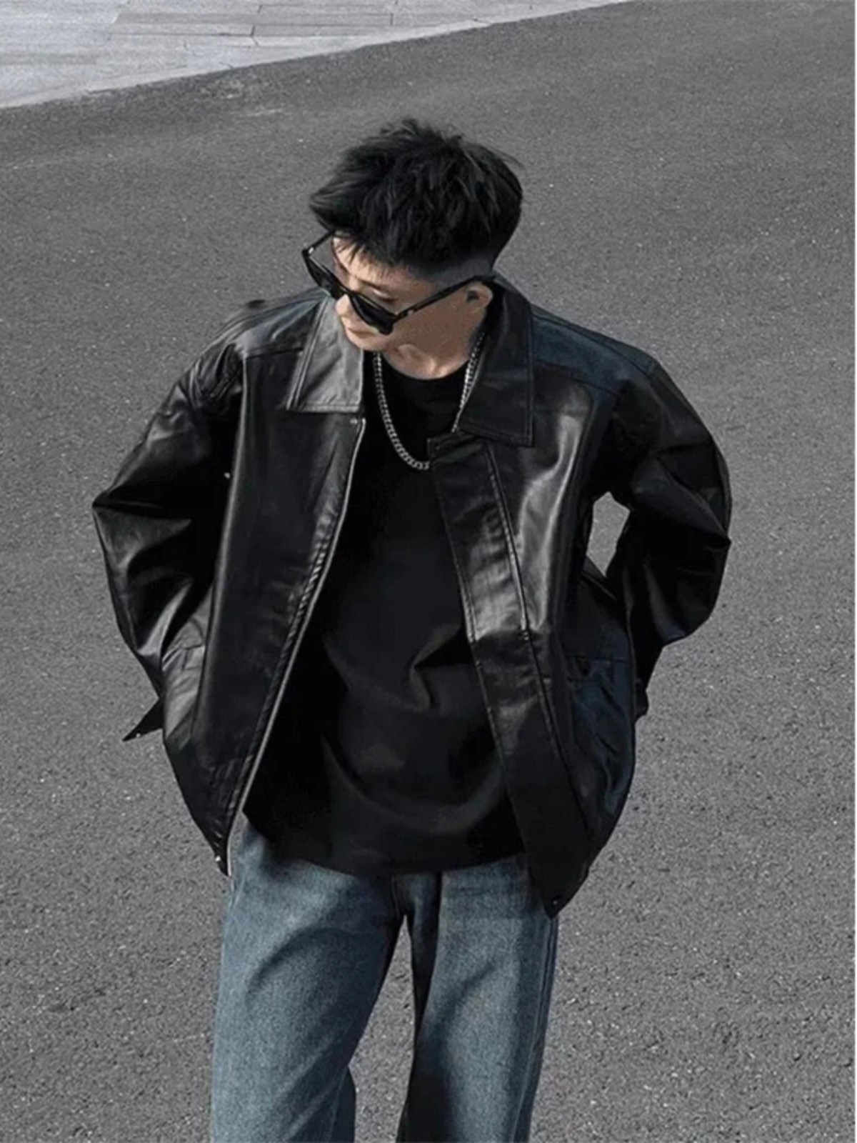 Jaqueta Masculina Curta de Cou - Riding Jacket Leather avaliação e preço
