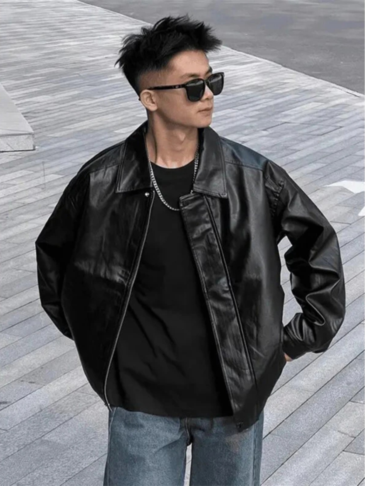 Jaqueta Masculina Curta de Cou - Riding Jacket Leather avaliação e preço