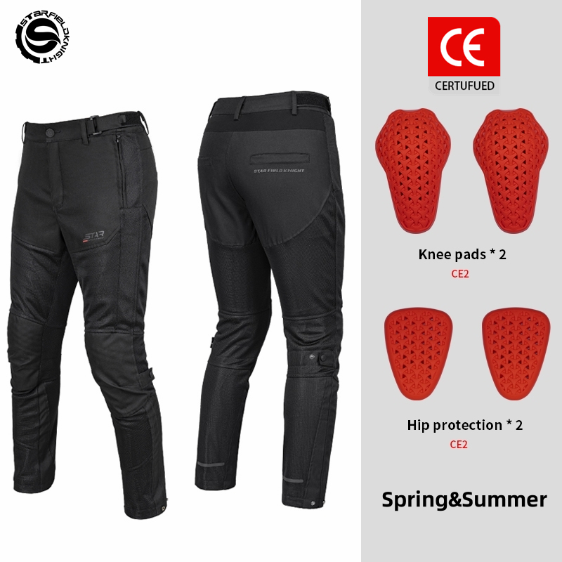 Star Field Knight-Calças mascu - Motorcycle Gear Mesh avaliação e preço