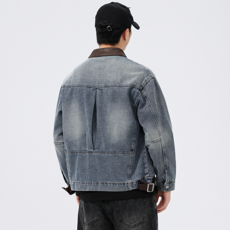 Jaqueta Jeans Masculina com Go - Riding Jacket Leather avaliação e preço