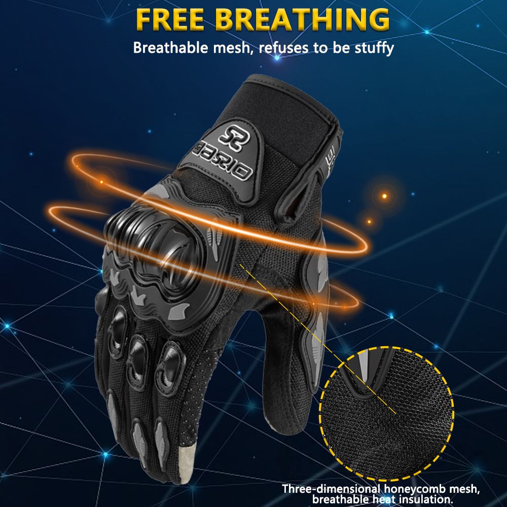 Luvas de Motocicleta Respiráve - Motorcycle Gear Gloves avaliação e preço
