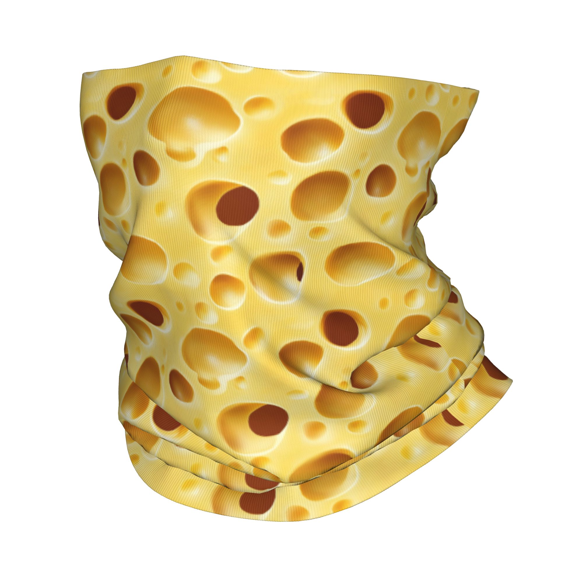 Bandana de Queijo Estampada Mu - Neck Warmer Balaclava avaliação e preço