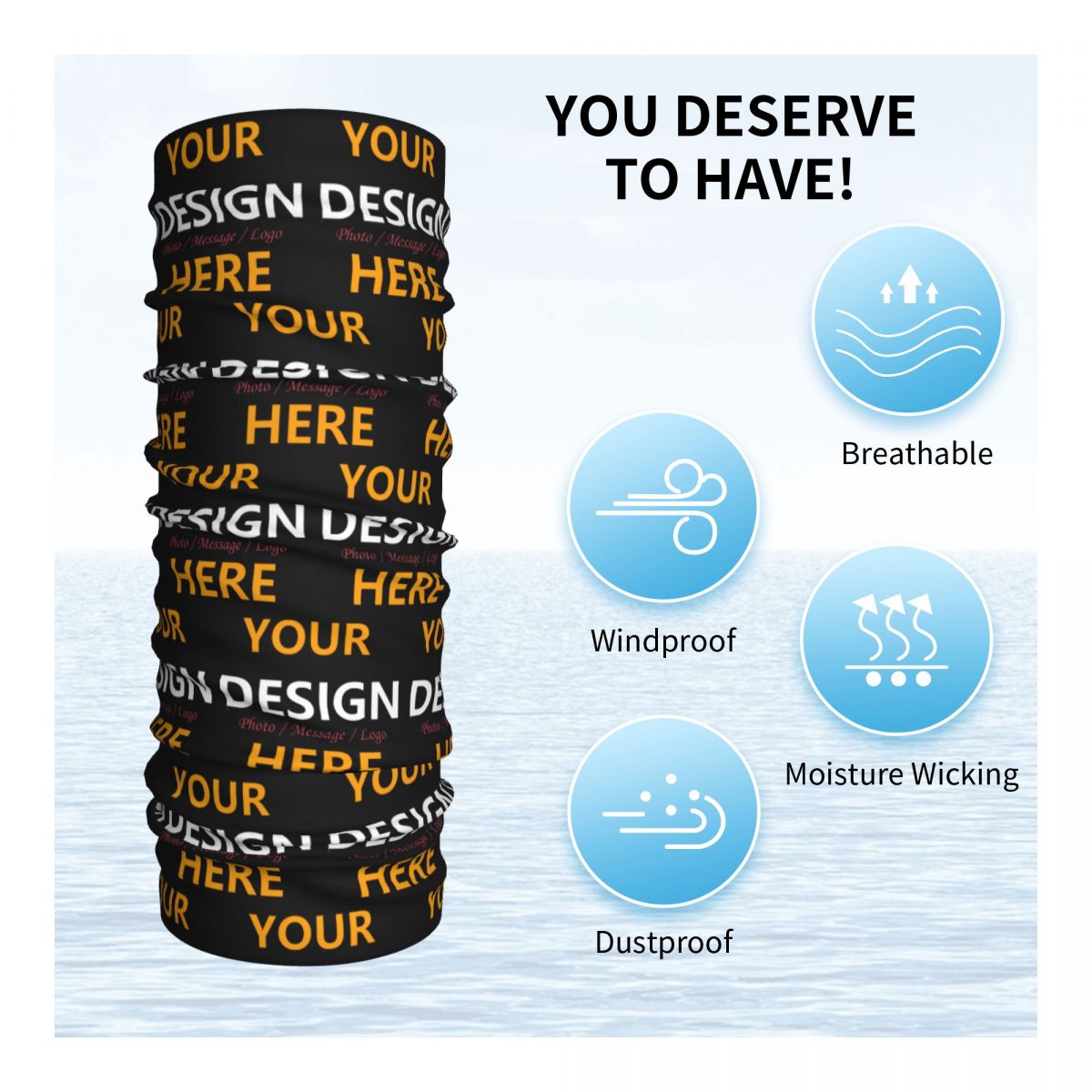 Personalize seu design aqui ba - Neck Warmer Balaclava avaliação e preço