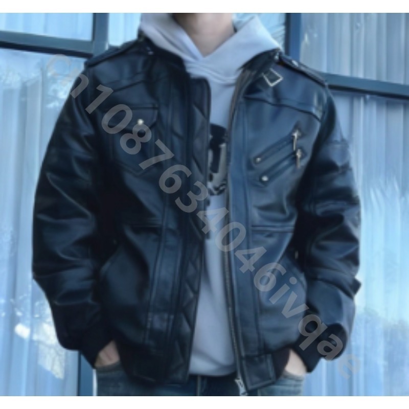 Jaqueta de Couro PU para Motoc - Riding Jacket Leather avaliação e preço