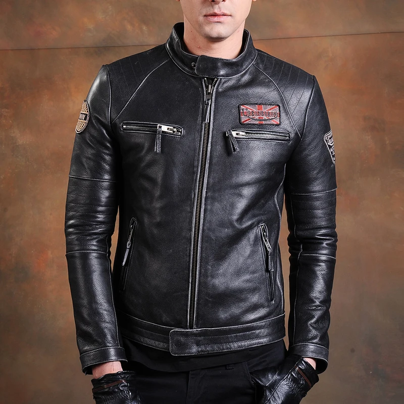 Jaqueta de motociclista de cou - Riding Jacket Leather avaliação e preço