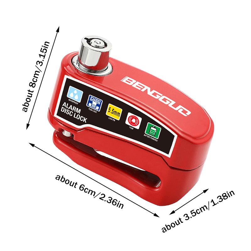 Alarme para Motocicleta, Bicic - Disc Lock Brake avaliação e preço
