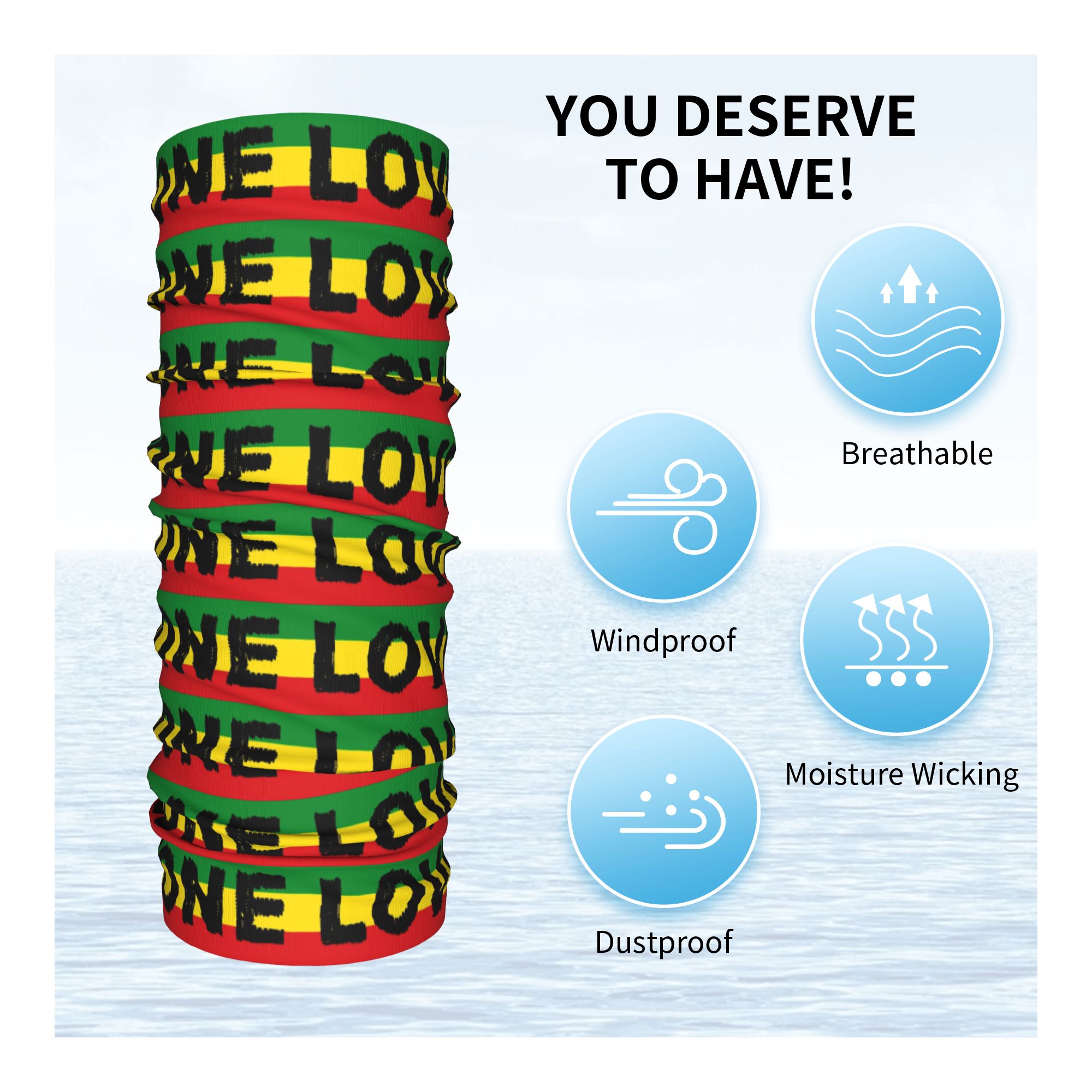 Personalizado jamaica rasta ba - Neck Warmer Balaclava avaliação e preço