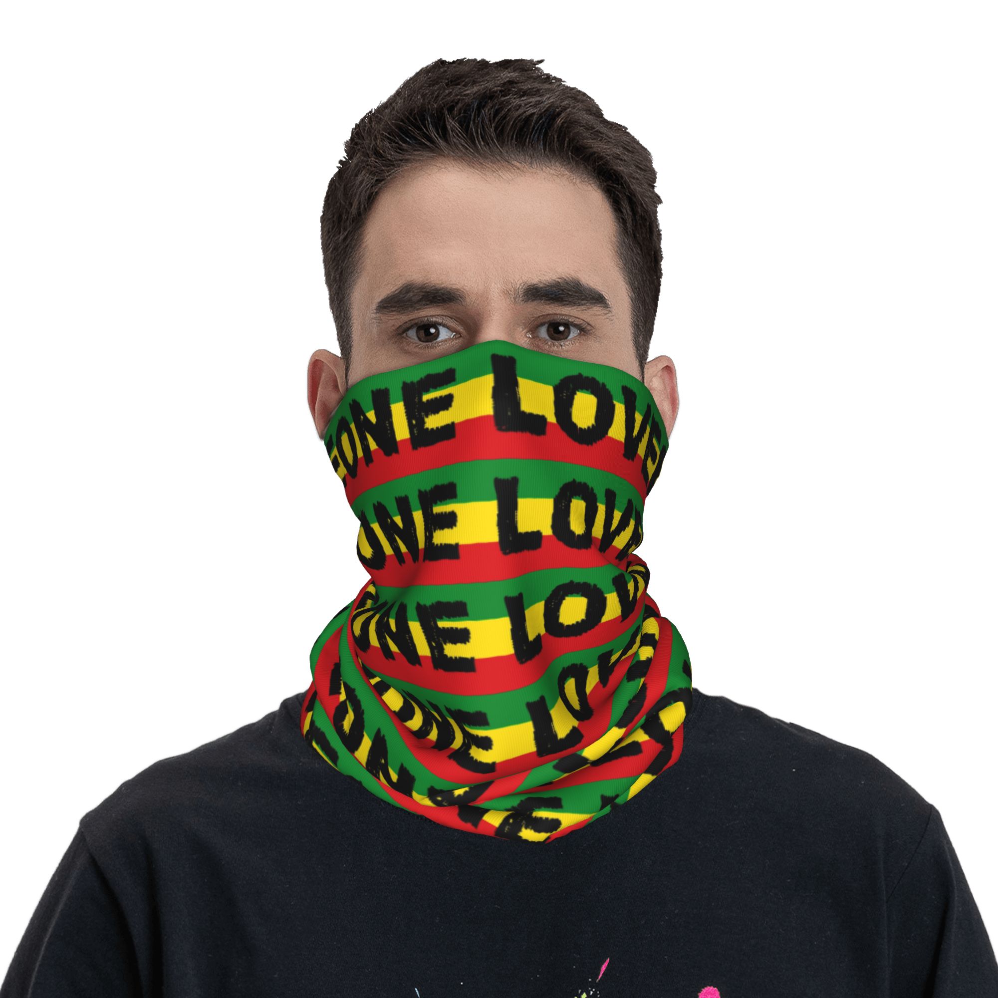 Personalizado jamaica rasta ba - Neck Warmer Balaclava avaliação e preço