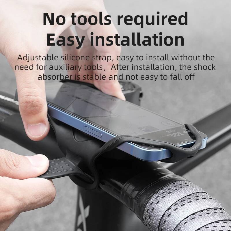 Suporte Universal de Silicone  - Phone Mount Handlebar avaliação e preço