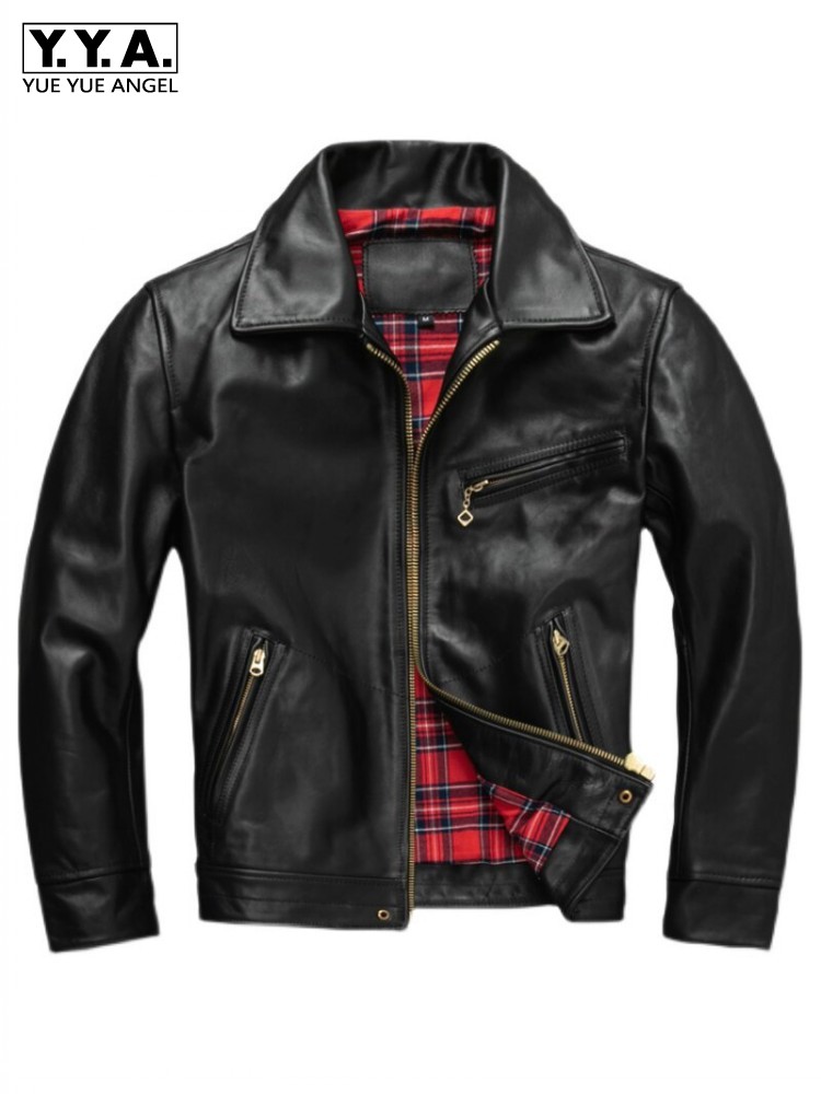 Jaqueta Masculina Slim Fit 100 - Riding Jacket Leather avaliação e preço