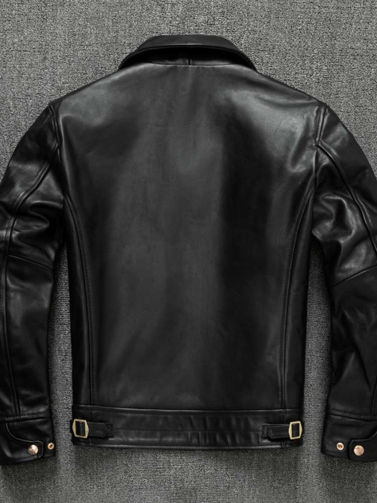 Jaqueta Masculina Slim Fit 100 - Riding Jacket Leather avaliação e preço