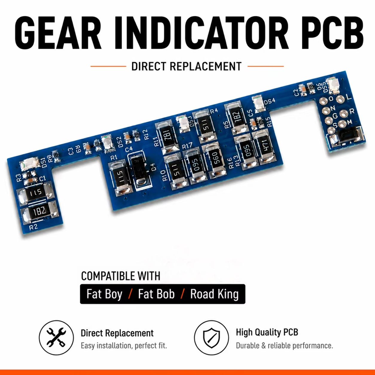 Placa PCB Indicadora de Marcha - Motorcycle Gear Indicator avaliação e preço