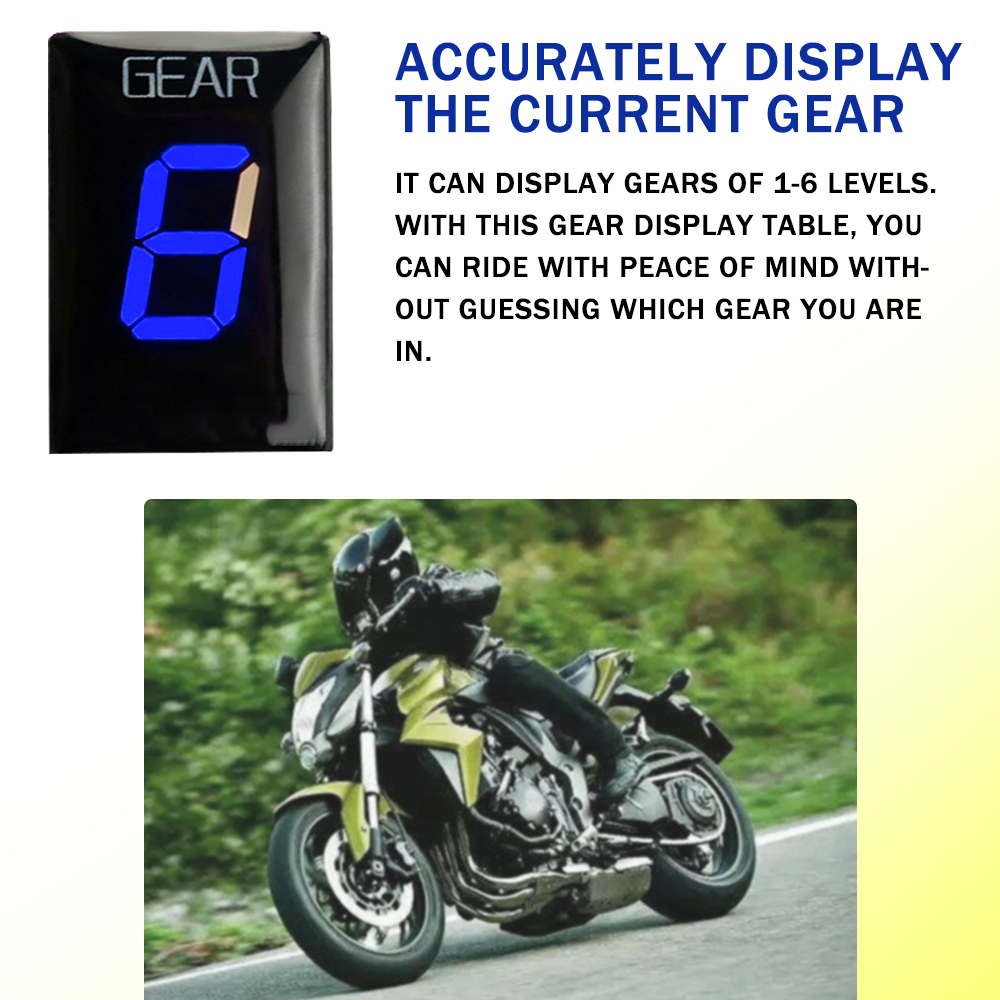 Medidor de exibição de indicad - Motorcycle Gear Indicator avaliação e preço
