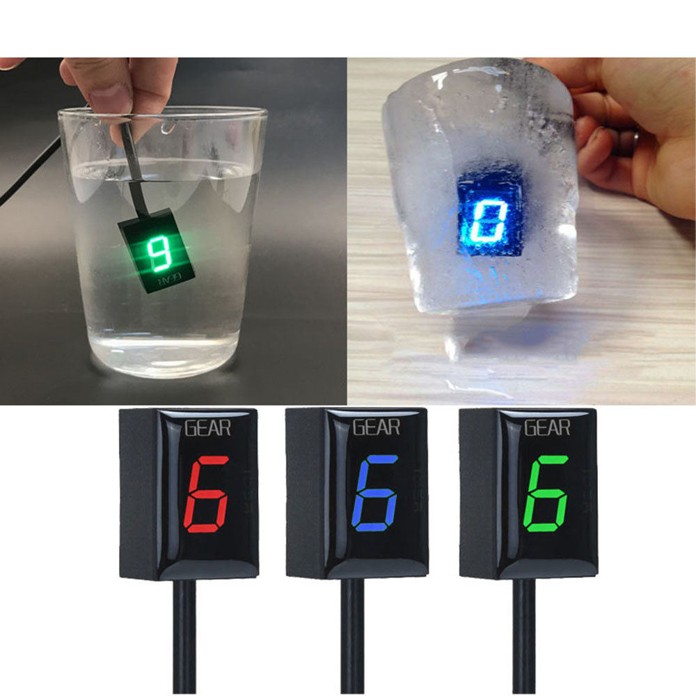 Medidor de exibição de indicad - Motorcycle Gear Indicator avaliação e preço