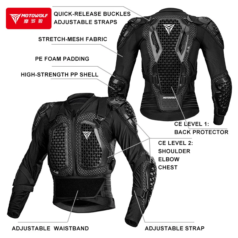 Jaqueta de Motocicleta Masculi - Motorcycle Gear Mesh avaliação e preço