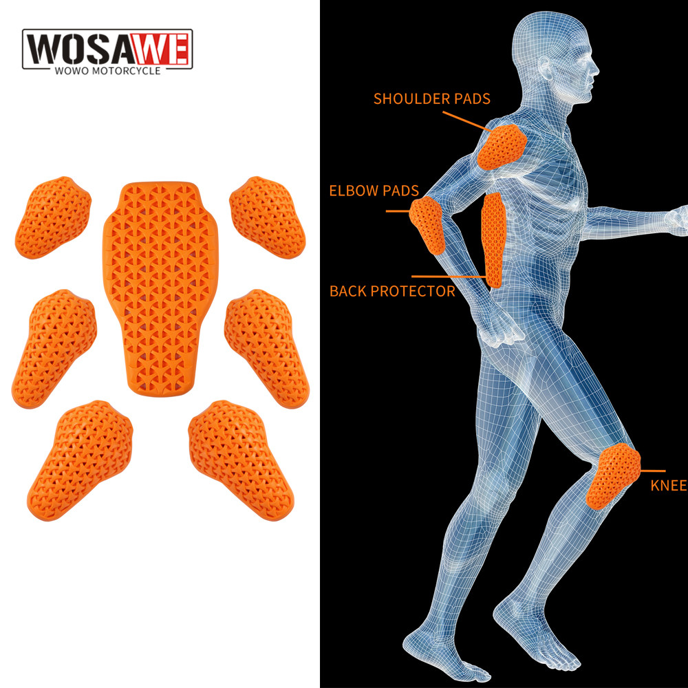 Wosawe motocicleta jaqueta for - Motorcycle Gear Cycle avaliação e preço