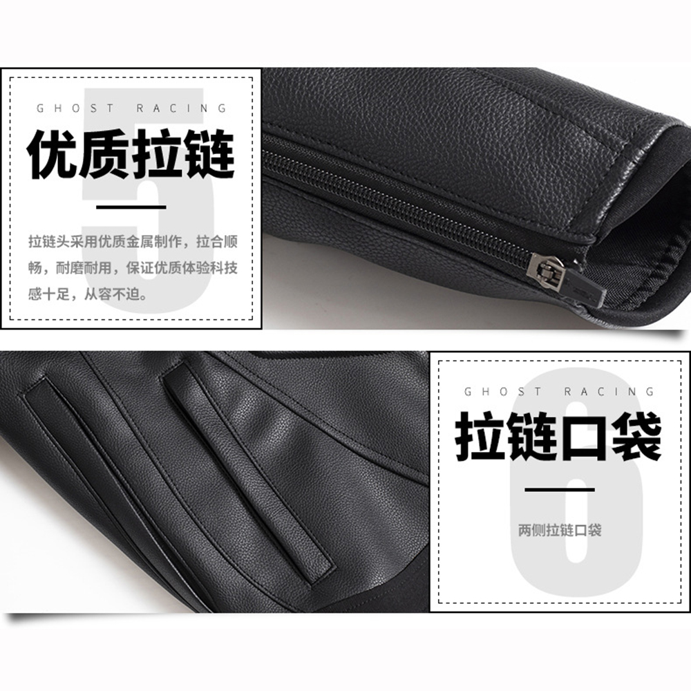 Jaqueta de couro masculina à p - Riding Jacket Leather avaliação e preço