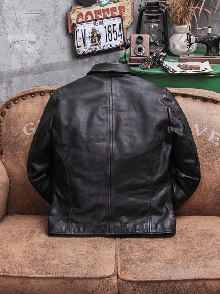 YR-Jaqueta de couro de cavalo  - Riding Jacket Leather avaliação e preço