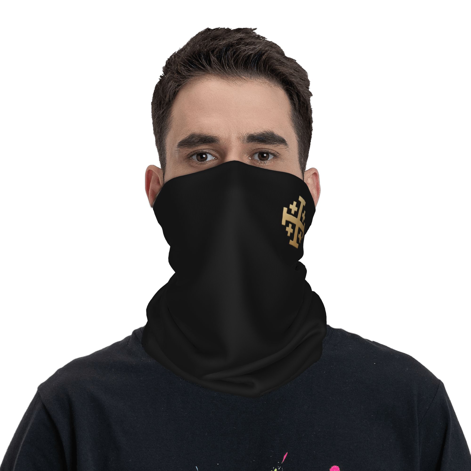 Bandana Cristã Cruz de Jerusal - Neck Warmer Balaclava avaliação e preço