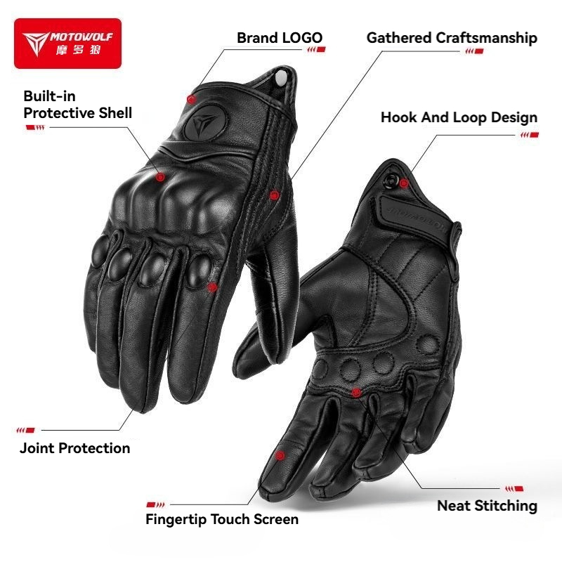 Luvas de Motocicleta MOTOWOLF  - Motorcycle Gear Gloves avaliação e preço
